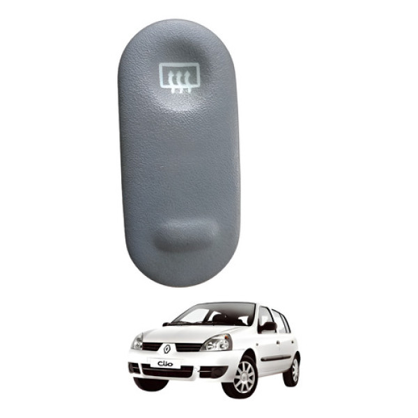 Botão Desembaçador Traseiro Painel Renault Clio 2003 A 2008