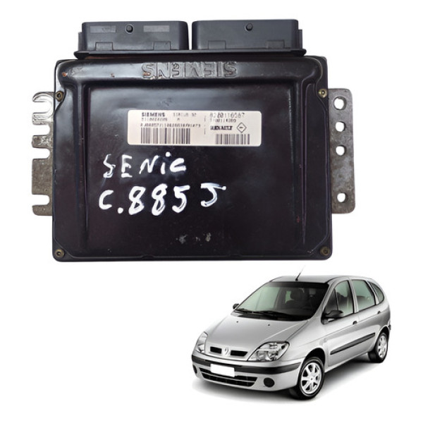 Modulo Injecao Ecu Reanult Scenic 1.6 16v S110020206a