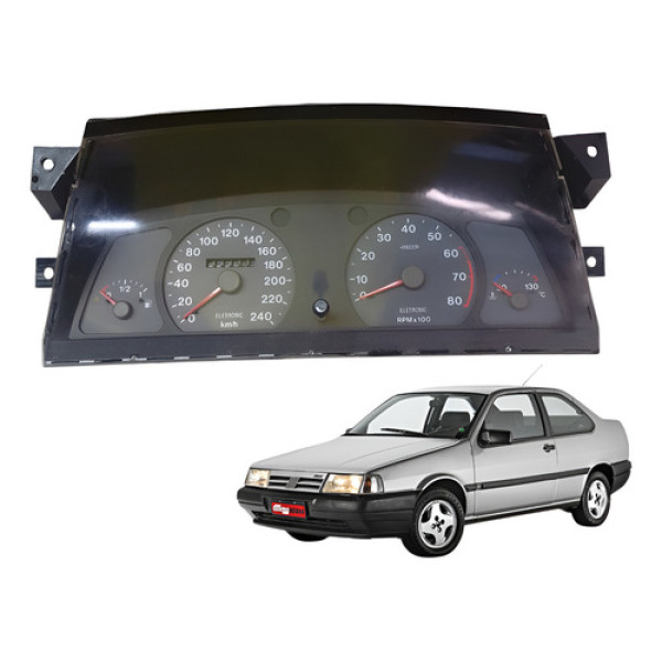 Painel Instrumentos Conta Giro Rpm Fiat Tempra 1994 1999 Preto