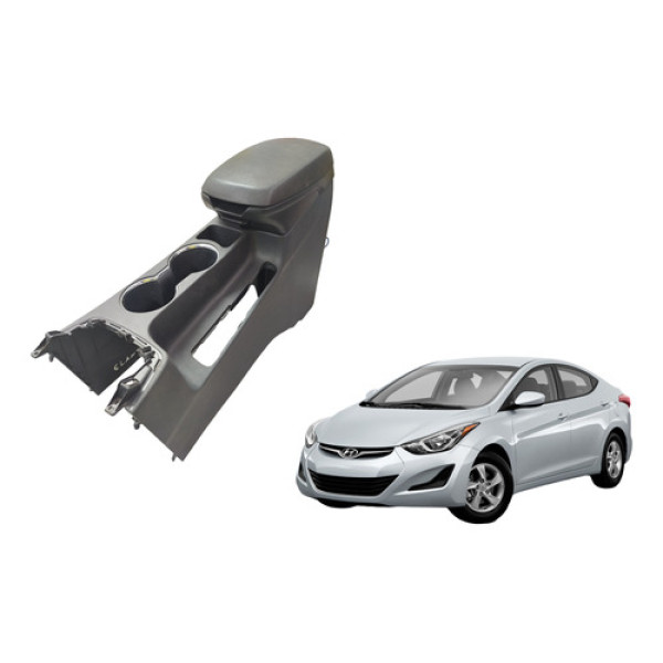 Console Central Apoio Braço Porta Copos Elantra Original