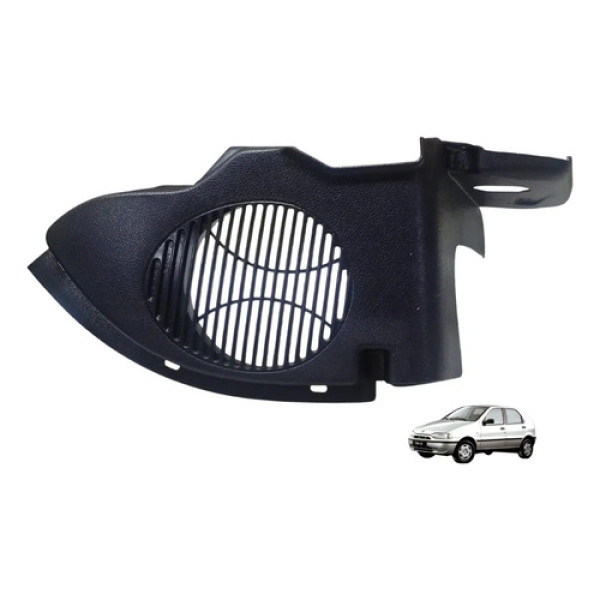 Suporte Bagagito Lado Esquerdo Fiat Palio 1996 A 2007 Cinza-escuro