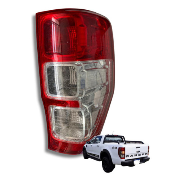 Lanterna Ranger Storm Ford 2017 2018 2019 2020 2021 Original Esquerdo/motorista Branco