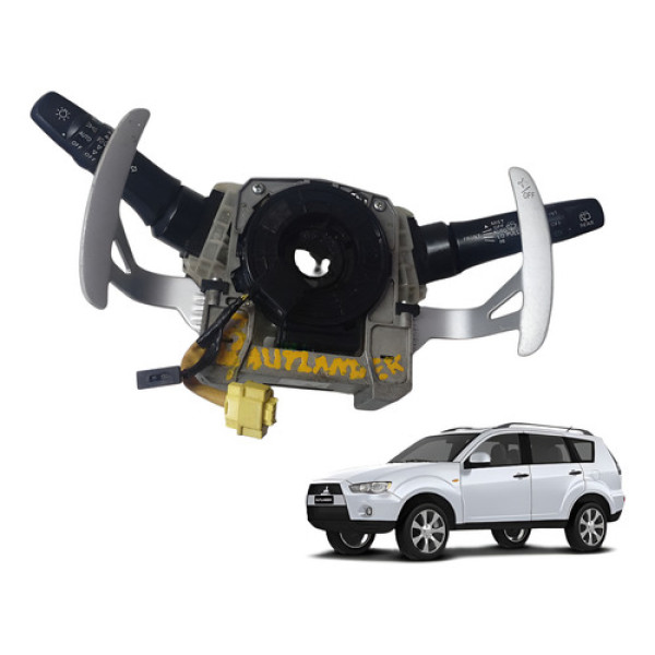 Chave Seta Luz Limpador Completa Mitsubishi Outlander 10/13