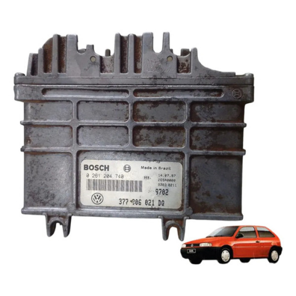 Modulo Injecao Gol 1.0 8v Mi 97 A 01 377906021dq 0261204740