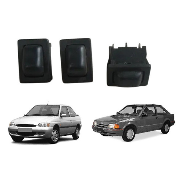 Botão Luz Teto Cortesia Escort Europeu Zetec Mk3 Mk5 Mk7