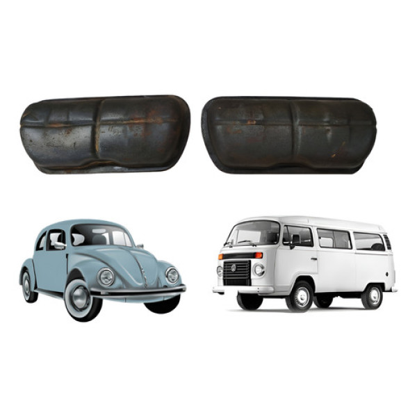 Tampa Comando Válvula Fusca Kombi Brasília 1300 1500 1600 - Preto