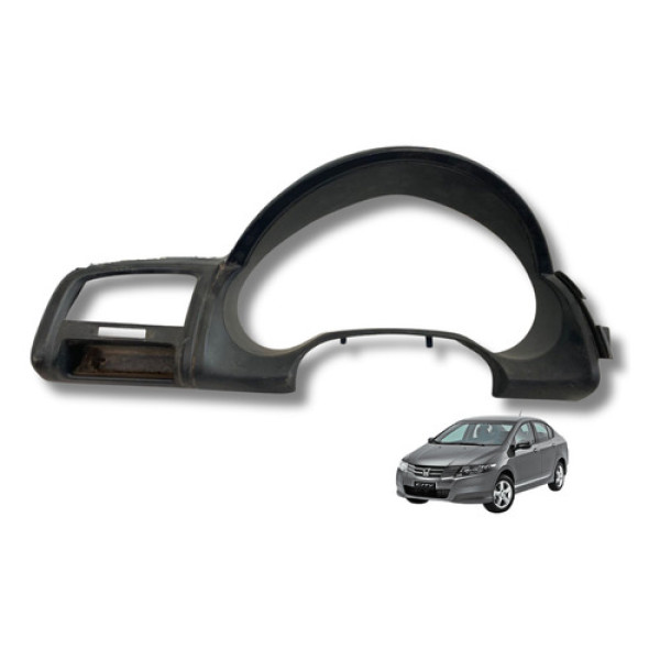 Moldura Painel Honda City 2009/ 2014 Original 77200tm6 Preto