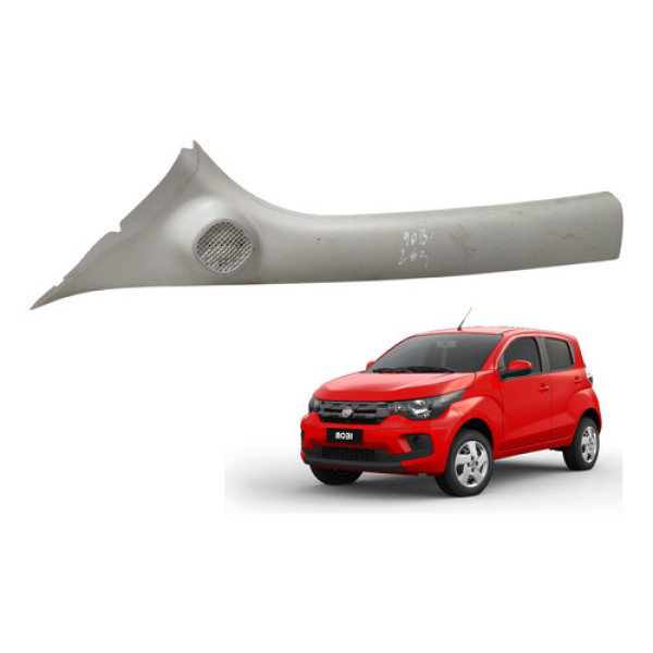 Acabamento Moldura Parabrisa Esquerdo Fiat Mobi 2016 2024