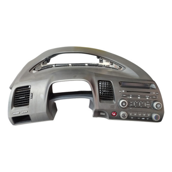 Moldura Painel Instrumentos Radio Honda New Civic 2007 2011