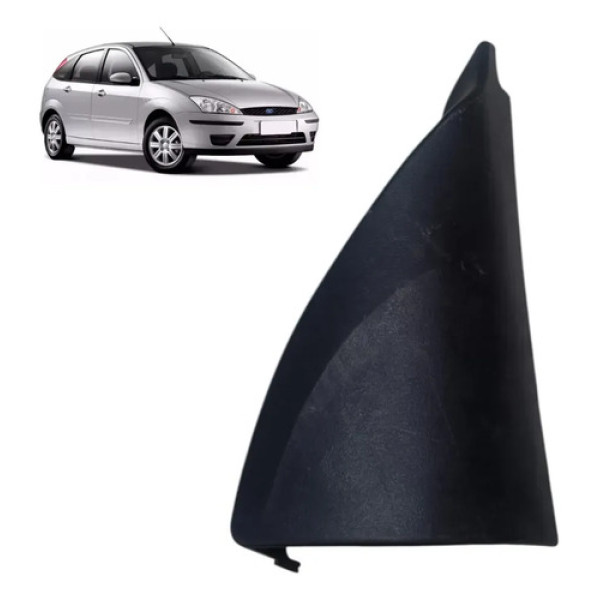 Moldura Acabamento Espelho Retrovisor Direito Focus 2000/09 Preto