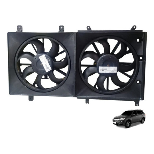Radiador Defletor Helice Ventoinha Lifan X60 2013 2017