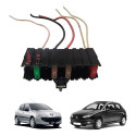 Caixa Fusível Relé Auxiliar Peugeot 206 207 9636079380