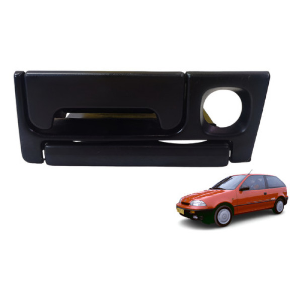 Moldura Cinzeiro Porta Copos Suzuki Swift 92 93 94 95 Preto