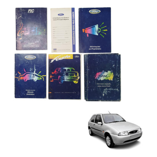Manual Proprietário Case Completo Ford Fiesta 1996 A 1997