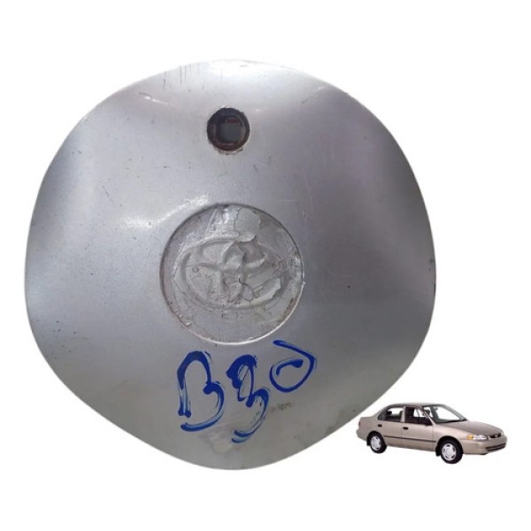 Calota Miolo Roda Corolla 1999 2000 2001 2002 Aro 14 Prateado