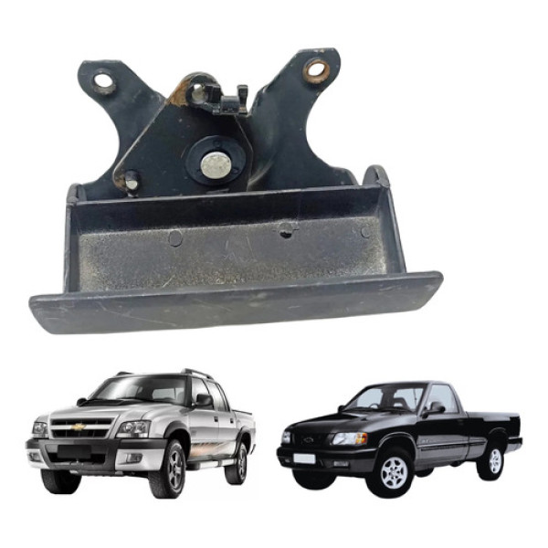 Maçaneta Tampa Traseira S10 1995 A 2011 Lisa Qualidade Top