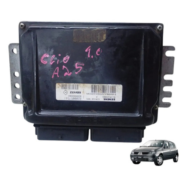 Módulo Injeção Renault Clio 1.0 16v  99 A 01 8200057541