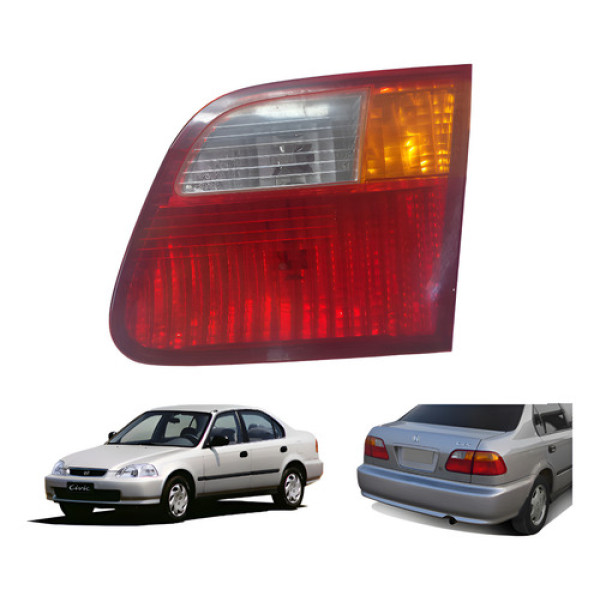 Lanterna Tampa Mala Honda Civic 1999 2000 Direito Original Direito/passageiro Vermelho