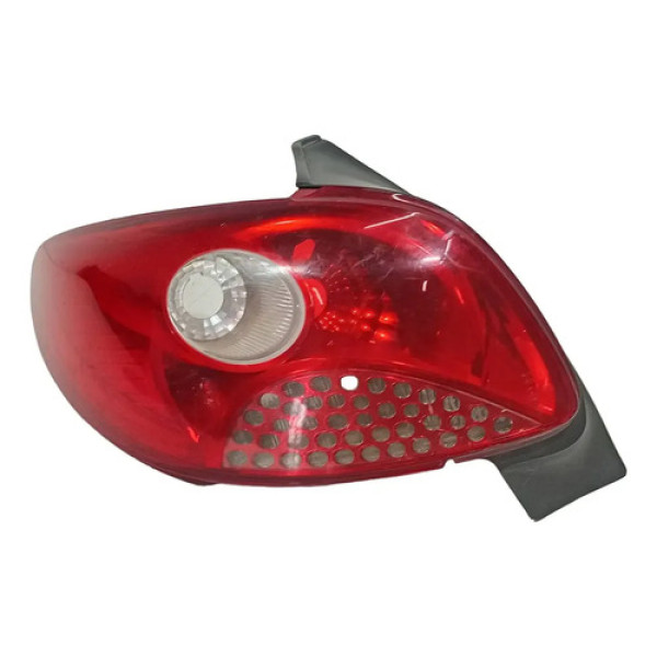 Lanterna Traseira Peugeot 207 Hatch 2008 A 2014 Esquerda Esquerdo/motorista Vermelho