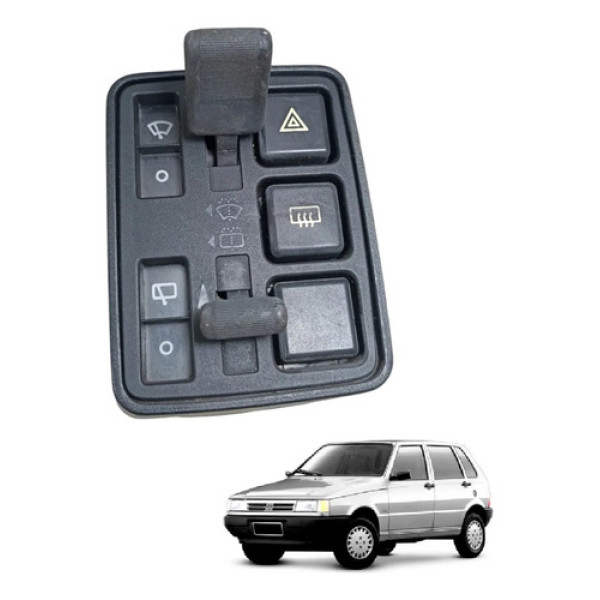 Chave Comando Limpador Alerta Desembaçador Uno Premio Elba