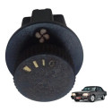 Botão Comando Ventilação Gm Opala Chevette Caravan 87 A 93 Preto