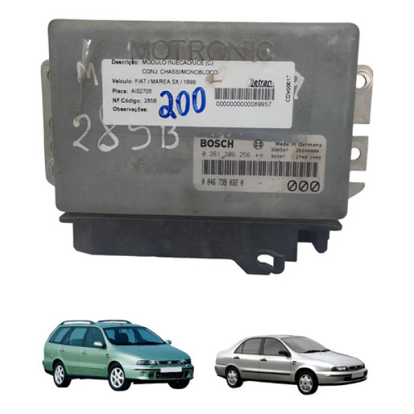 Módulo Injeção Fiat Marea E Brava 2.0 20v Bosch 0261206256