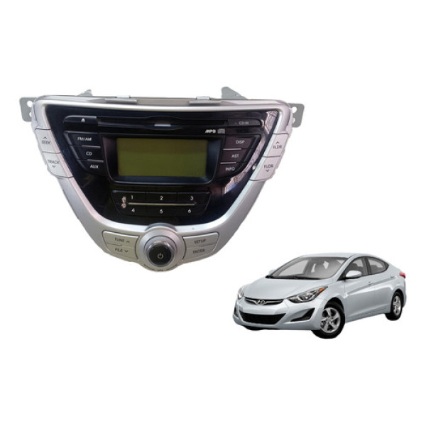 Comando Botão Radio Som Cd Player Elantra 2011 12 13 14 2015