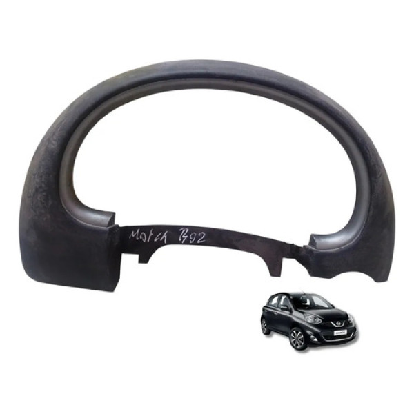 Moldura Do Painel De Velocímetro Nissan March 2013/2014 Preto