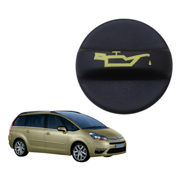 Tampa Óleo Motor Citroen C4 Picasso Pallas Peugeot 307 Preto