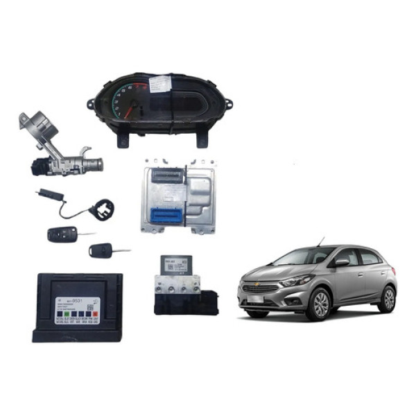 Kit Code Módulo Injeção Gm Onix Prisma 1.4 Lt Mt 2017