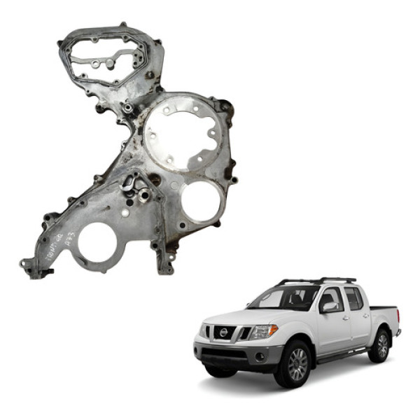 Tampa Distribuição Corrente Motor Frontier 2.5 2008 2012 Prateado