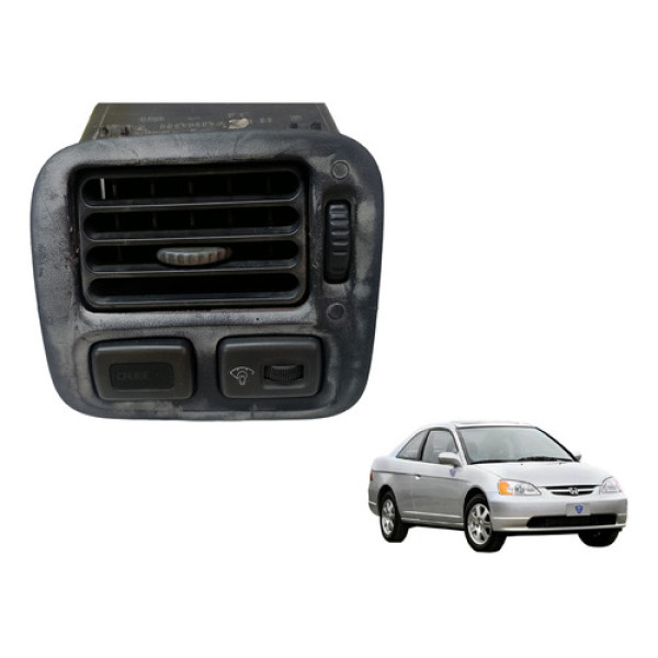 Difusor Ar Botão Regulagem Luz Painel Civic 96 A 00 Original