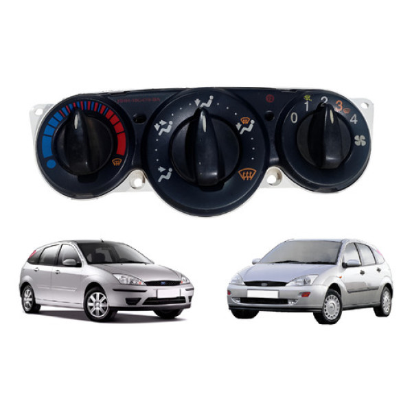 Painel Comando Chave Ar Focus 2001 2008  98ab18c419