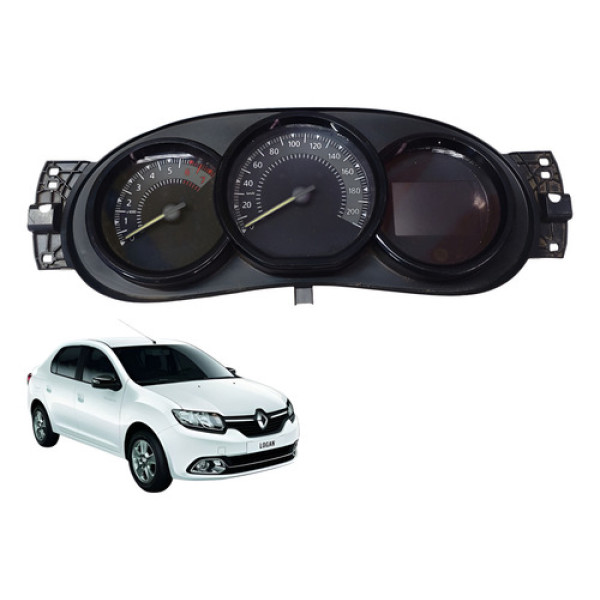 Painel Instrumentos Rpm Renault Logan Sandero 2013 2017 Preto