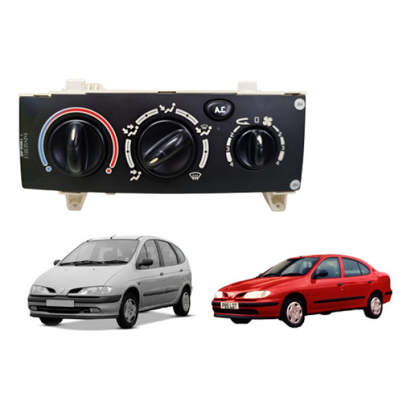 Comando Ar Condicionado Scenic Megane 98 A 07 Valeo Original