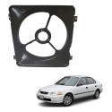 Acoplamento Defletor Hélice Ventoinha Radiador Civic 96 2000 Preto