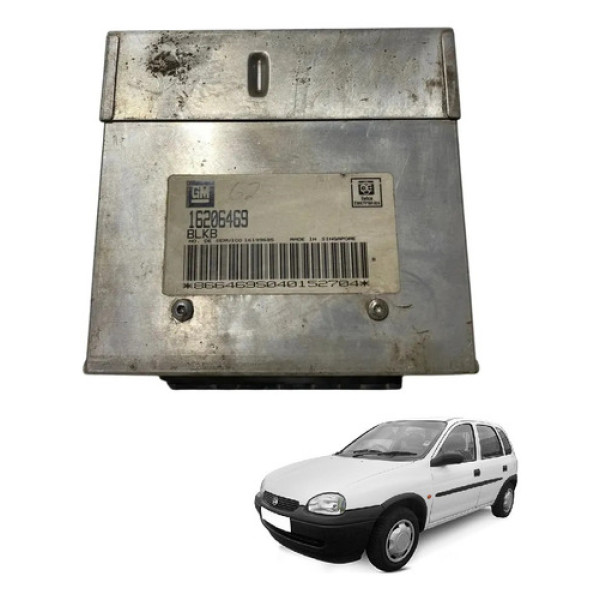 Módulo Central Injeção Gm Corsa 1.0 1994 2005 16206469 Blkb