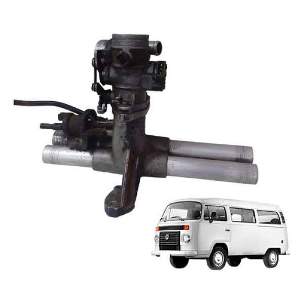 Corpo Borboleta Tbi Coletor Admissão Kombi 1600 Injetada