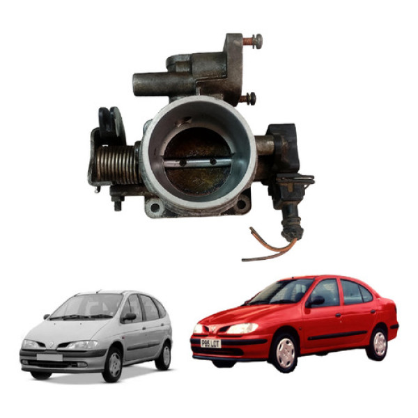 Corpo Borboleta Tbi Megane Scenic 1.6 1998 1999 2000 A 2005