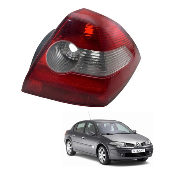 Lanterna Megane 2007 2008 2009 2010 2011 Direito Original Direito/passageiro Vermelho