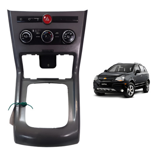 Console Moldura Painel Comando Ar Condicionado Captiva 08 10