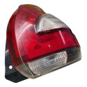 Farol Lanterna Traseira Direita Fiat Mobi  2016 A 2022 Direito/passageiro Vermelho