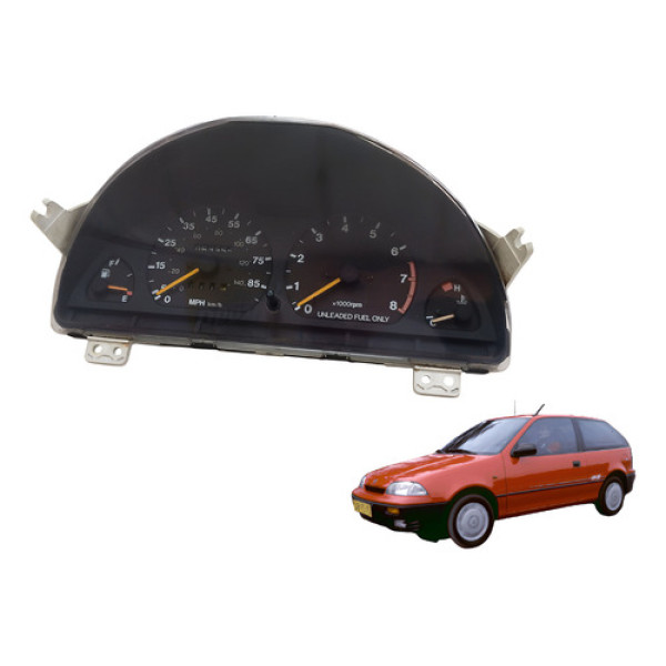 Painel Instrumentos Rpm Suzuki Swift 92 93 94 95 Preto