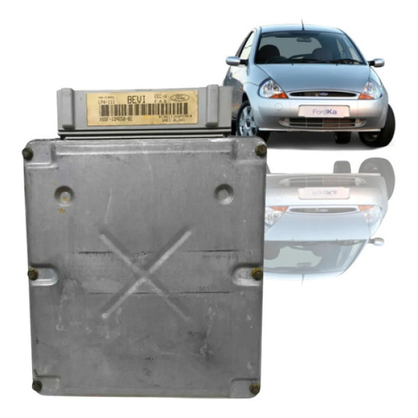 Modulo Injeção Ford Ka 2000 2003 Xs5f12a650bc Bevi Zetec