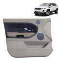 Forro Porta Completo Dianteira Esquerda Evoque 2011 2015 Bege