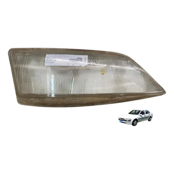 Lente Farol Direito Vectra 1997 1998 1999 Vidro