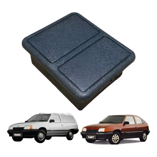 Tampa Console Vidro Elétrico Kadett Ipanema 89 94 Gm