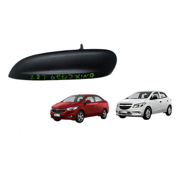 Maçaneta Onix Prisma 2013 A 2019 Traseira Esquerda Original Preto