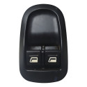 Botão Interruptor Vidro Elétrico Peugeot 206 207 Duplo