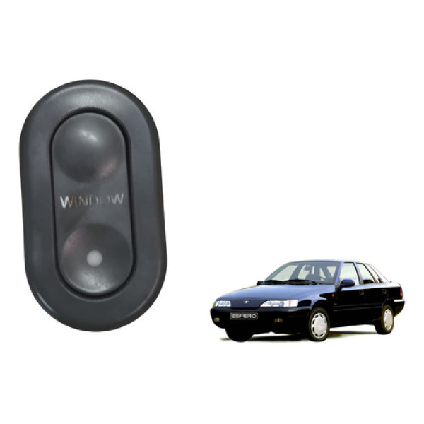 Botão Comando Vidro Elétrico Daweoo Espero 94 95 96 97 98